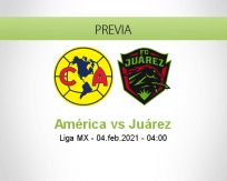 Pronóstico América Juárez (04 febrero 2021)