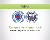 Pronóstico Rangers Kilmarnock (04 diciembre 2024)