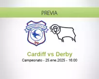 Pronóstico Cardiff Derby (25 enero 2025)