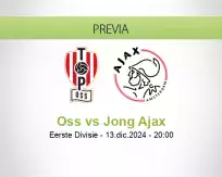 Pronóstico Oss Jong Ajax (13 diciembre 2024)