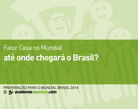 Fator casa no Mundial: até onde chegará o Brasil?