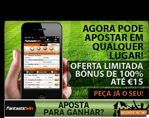 Bónus para apostar através de Smartphone (iPhone, Android, Blackberry, Windows Phone)