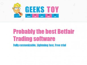 GeeksToy: software de trading para a Betfair