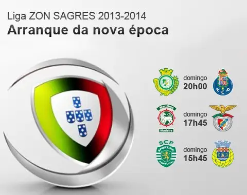 Porto e Benfica começam fora de casa