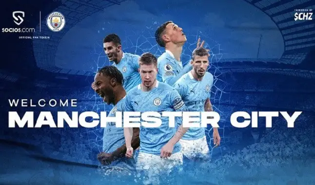 Manchester City lanza su Fan Token