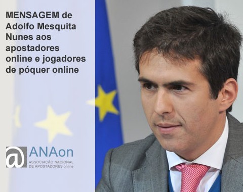 Mensagem de Adolfo Mesquita Nunes à ANAon