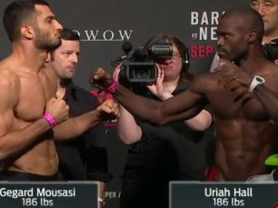 Gegard Mousasi x Uriah Hall (UFC – 19 de Novembro de 2016)