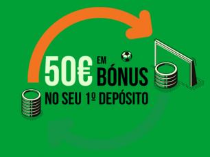 NossaAposta bónus de 100% até 50€