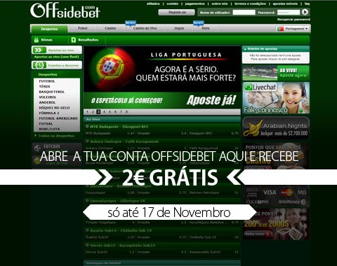Recebe saldo Offsidebet de forma gratuita - exclusivo Academia das Apostas