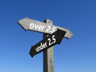 How to bet on the over / under 2,5 market?