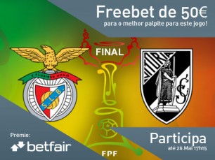 Passatempo: qual o resultado do jogo Benfica vs Vitória Guimarães?