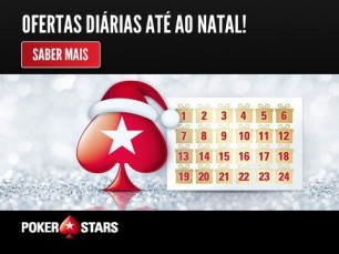 Surpresas diárias da Pokerstars até ao Natal