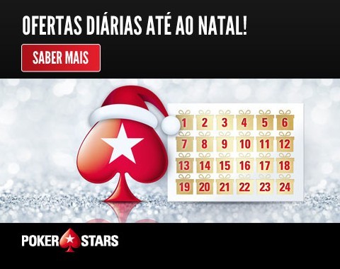 Surpresas diárias da Pokerstars até ao Natal
