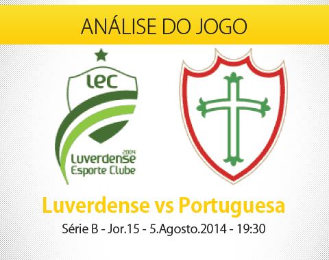Prongóstico: Luverdense X Portuguesa (Campeonato Brasileiro Série B) 5.Ago.2014