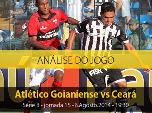 Análise do jogo: Atlético Goianiense X Ceará (8.Agosto.2014)