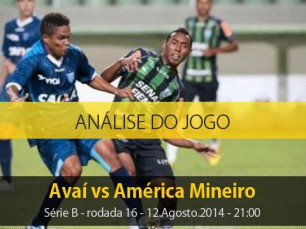 Análise do jogo: Avaí X América Mineiro (12 Agosto 2014)