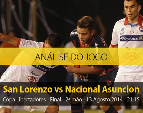 Análise do jogo: San Lorenzo X Nacional (13 Agosto 2014)