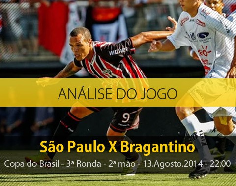 Análise do jogo: São Paulo X Bragantino (13 Agosto 2014)