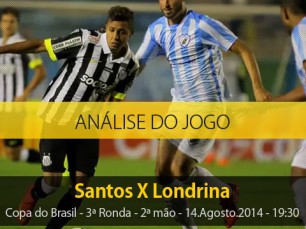 Análise do jogo: Santos vs Londrina (14 Agosto 2014)