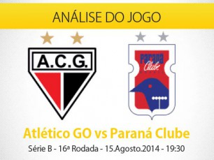 Análise do jogo: Atlético Goianiense X Paraná (15 Agosto 2014)