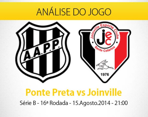 Análise do jogo: Ponte Preta X Joinville (15 Agosto 2014)