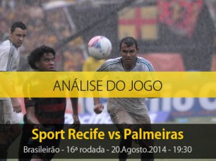 Análise do jogo: Sport Recife X Palmeiras (20 Agosto 2014)