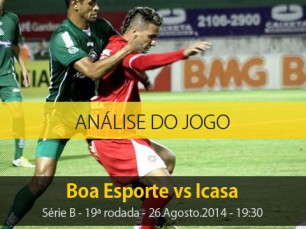 Análise do jogo: Boa Esporte X Icasa (26 Agosto 2014)