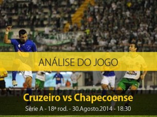 Análise do jogo: Cruzeiro vs Chapecoense (30 Agosto 2014)