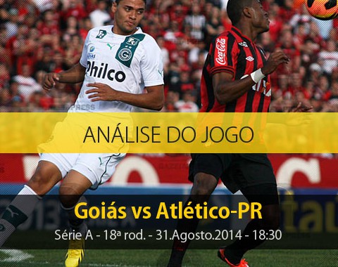 Análise do jogo: Goiás vs Atlético Paranaense (31 Agosto 2014)