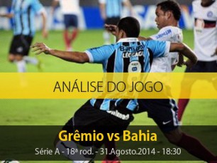 Análise do jogo: Grêmio vs Bahia (31 Agosto 2014)