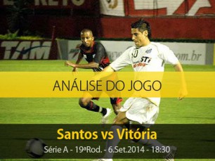Análise do jogo: Santos X Vitória (6 Setembro 2014)