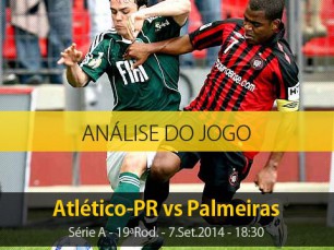 Análise do jogo: Atlético PR vs Palmeiras (7 Setembro 2014)