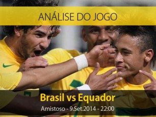 Análise do jogo: Brasil x Equador (9 Setembro 2014)