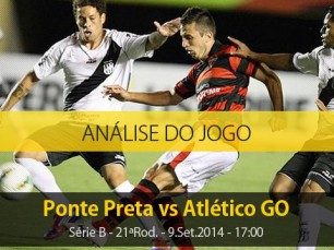 Análise do jogo: Ponte Preta X Atlético Goianiense (9 Setembro 2014)