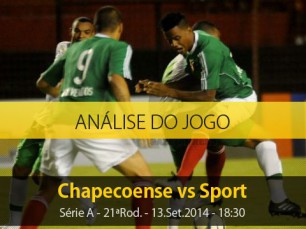 Análise do jogo: Chapecoense vs Sport (13 Setembro 2014)