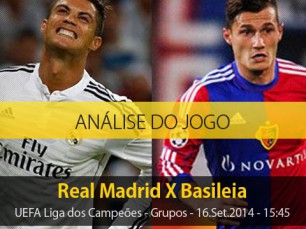 Análise do jogo: Real Madrid vs Basileia (16 Setembro 2014)