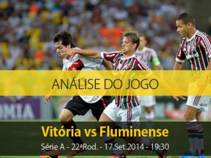 Análise do jogo: Vitória vs Fluminense (17 Setembro 2014)