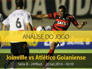 Análise do jogo: Joinville X Atlético Goianiense (20 Setembro 2014)