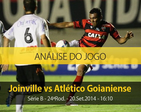 Análise do jogo: Joinville X Atlético Goianiense (20 Setembro 2014)