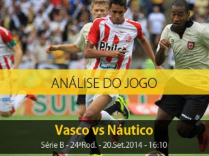 Análise do jogo: Vasco vs Náutico (20 Setembro 2014)