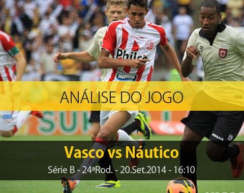 Análise do jogo: Vasco vs Náutico (20 Setembro 2014)