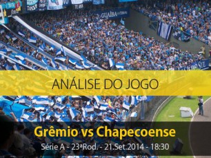 Análise do jogo: Grêmio vs Chapecoense (21 Setembro 2014)