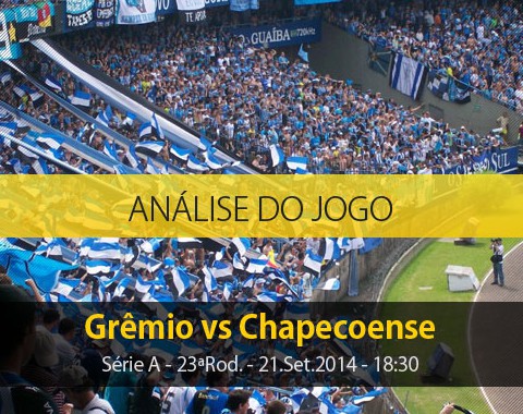 Análise do jogo: Grêmio vs Chapecoense (21 Setembro 2014)