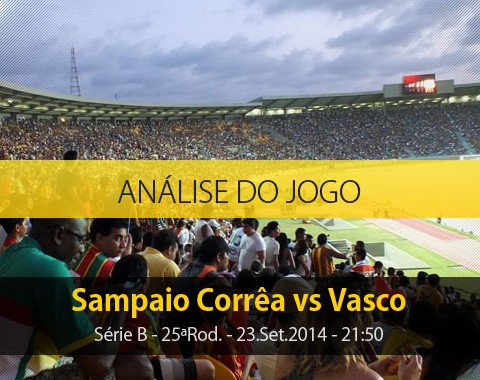 Análise do jogo: Sampaio Corrêa X Vasco (23 Setembro 2014)