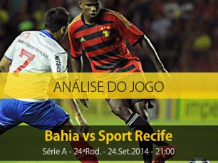 Análise do jogo: Bahia X Sport Recife (24 Setembro 2014)
