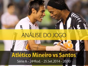 Análise do jogo: Atlético Mineiro vs Santos (25 Setembro 2014)
