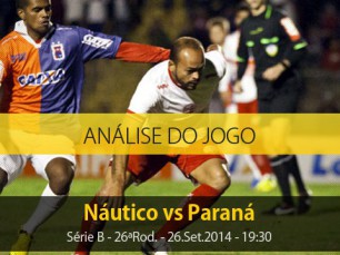 Análise do jogo: Náutico vs Paraná (26 Setembro 2014)