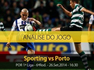 Análise do jogo: Sporting vs Porto (26 Setembro 2014)