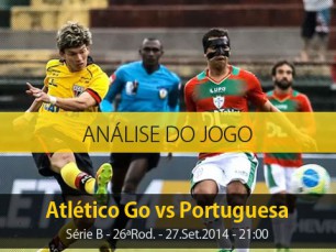 Análise do jogo: Atlético Goianiense X Portuguesa (27 Setembro 2014)