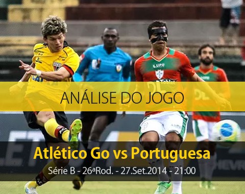 Análise do jogo: Atlético Goianiense X Portuguesa (27 Setembro 2014)
